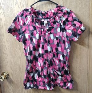 Koi scrub top